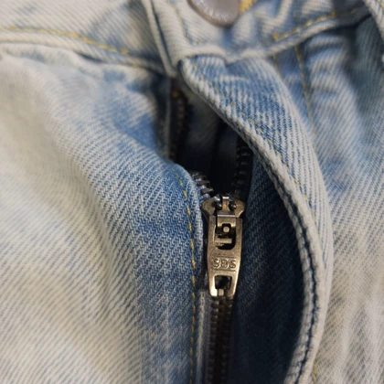 شلوار جین نیم بگ بدون جنسیت pull & bear کد 377
