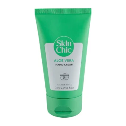 کرم دست آلوئه ورا اسکین شیک Skin Chic حجم 75 میلی لیتر