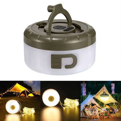 چراغ چادر ریسه ای شارژی YD-2314