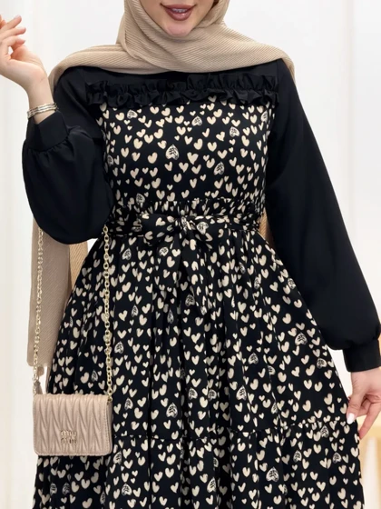 4293-پیراهن مزونی لاوین