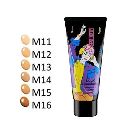 کرم پودر تیوپی لانگ لستینگ و مات M13 کالیستا 35 میل