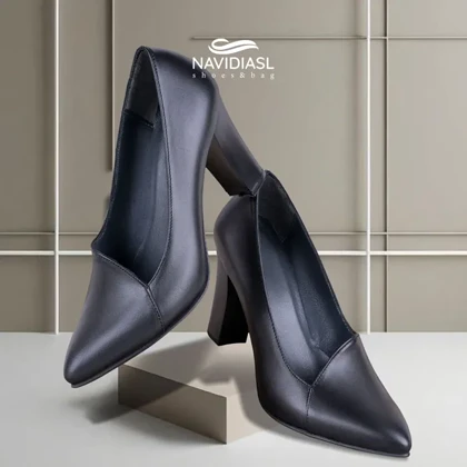 کفش زنانه چرم مجلسی کد 5010009