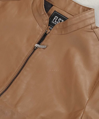 کت چرم ساده اسپرت 2513