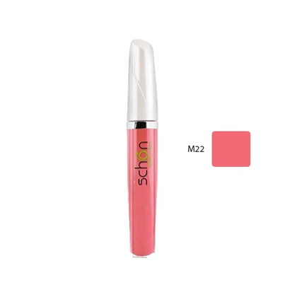 رژ لب مایع مات شون حاوی روغن هسته انگور مدل ولوت Schon Velvet