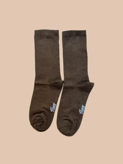 جوراب ساق بلند ساده رنگی یونیسکس