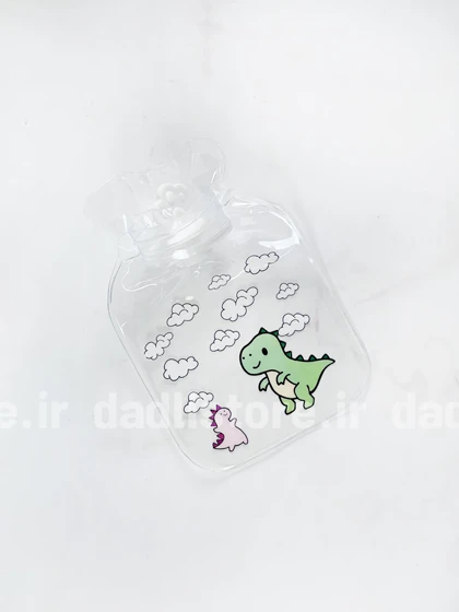 کیسه آب گرم سایز کوچک شفاف فانتزی