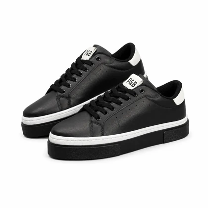 کفش کتانی مردانه مدل ونس پل اندبیر مشکی سفید Vans Pull Bear