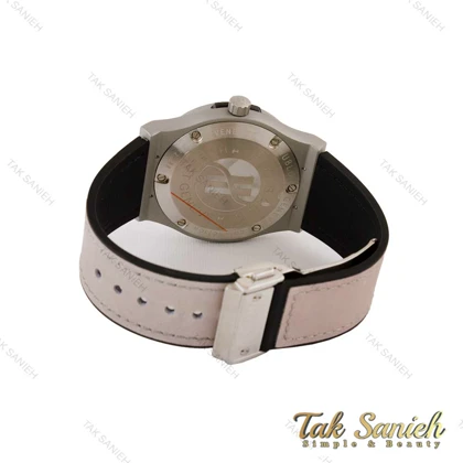 ساعت هابلوت مردانه طوسی صفحه اسکلتون Hublot-5216-G