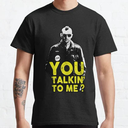 تیشرت راننده تاکسی | تیشرت Taxi Driver طرح You talkin' to me کد 117469