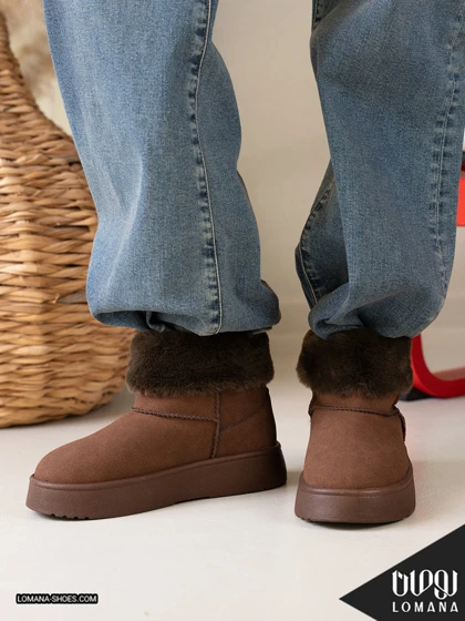 بوت آگ کلاسیک خزدار لومانا - کد 2593