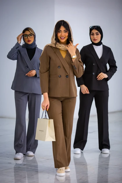 مانتو شلوار دیپلمات دیانا