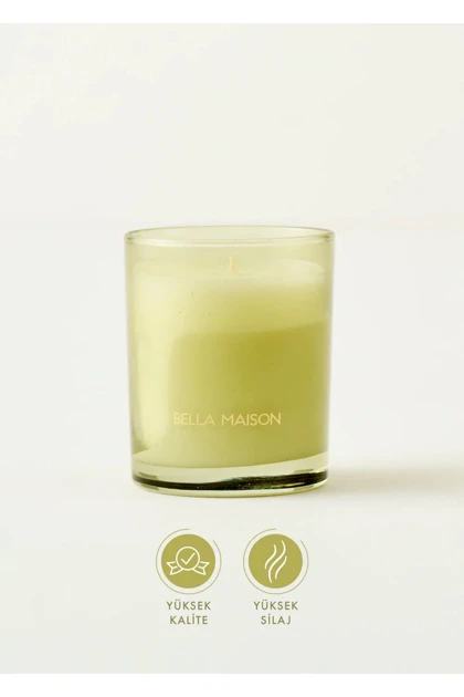 شمع معطر Bella Maison مدل Golden Tropics موم سویا - سبز