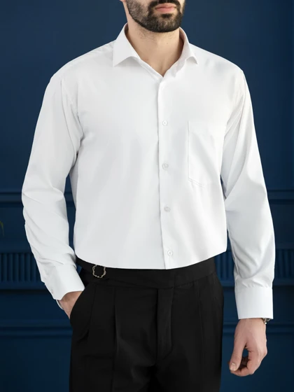 پیراهن جیب‌دار ضد چروک کدsh290