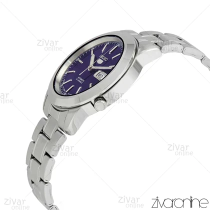 ساعت سیکو 5 اصل مردانه نقره ای صفحه سرمه ای اتوماتیک 104166