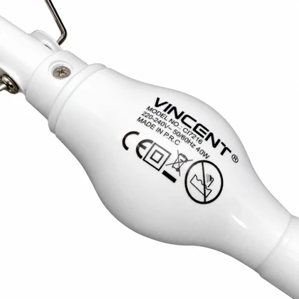 فر کننده مو وینسنت Vincent مدل CI7216 قطر 16 میلی متر