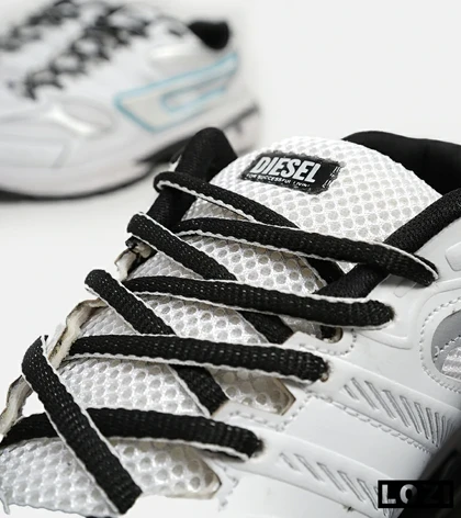 کفش کتانی مردانه سفید آبی DIESEL S-SERENDIPITY SPORT
