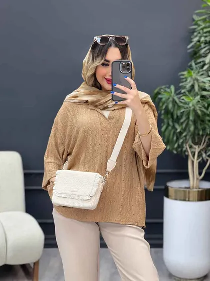 شومیز جلو بسته هلما
