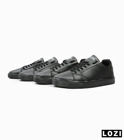 کفش کتانی مردانه مشکی BERSHKA