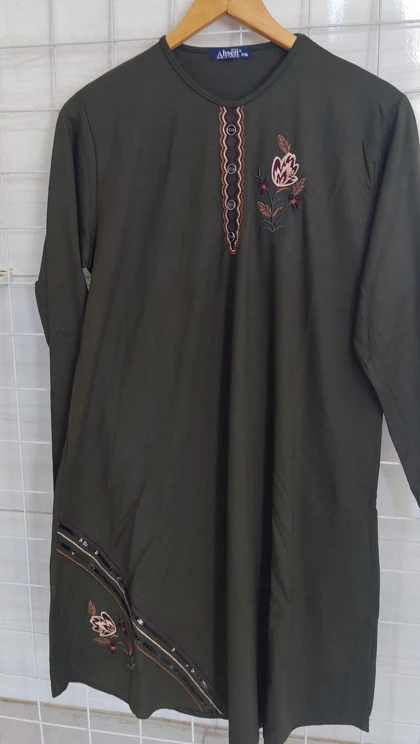 پیراهن زنانه ریون نخی وارداتی