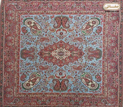 رومیزی 11 ترمه هاشمی کد 17 با 2 رنگ متنوع