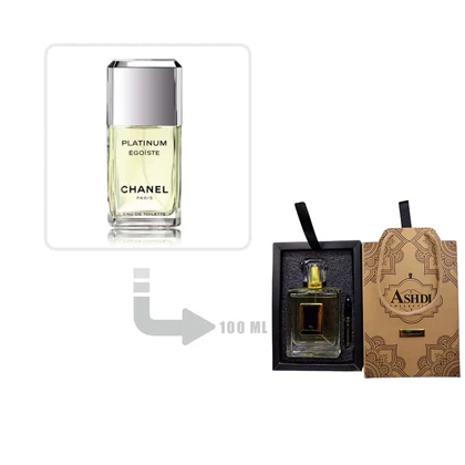 عطر ادکلن شنل اگویست پلاتینیوم مردانه 100 میل اشدی Chanel Egoiste Platinum for Men Ashdi 100ml