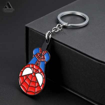 جاکلیدی طرح اسپایدرمن Metal Spiderman Keychain