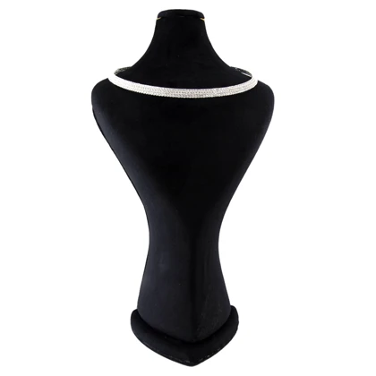 طوق نگینی زنانه سه لاین