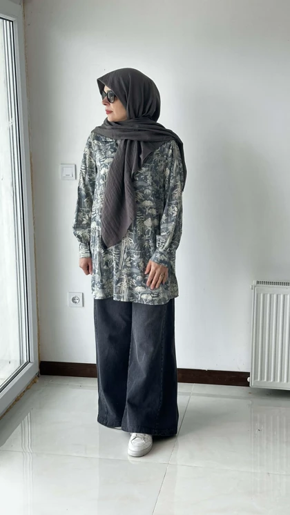 شومیز باتیک نخل