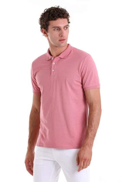 تیشرت یقه پولو مردانه hatemoglu