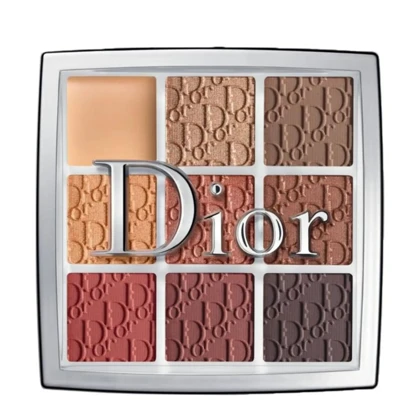 پالت سایه چشم پودری 9 رنگ دیور مدل Backstage شماره 003 (Amber Neutrals)