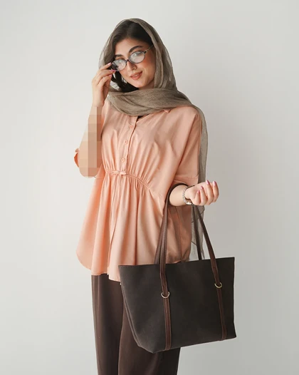 شومیز کیمونو ارکیده | هیبا
