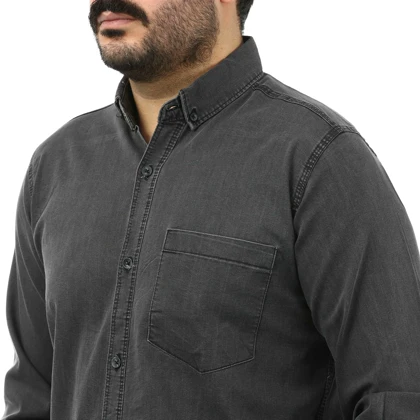 پیراهن جین آستین بلند مردانه آرکو مدل 2810196
