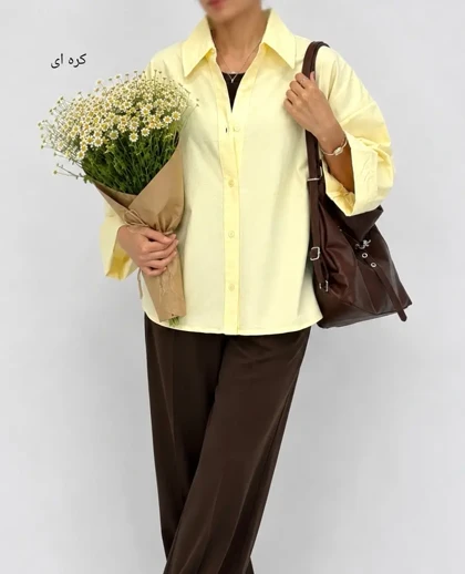 تونیک باکسی لینن گردو