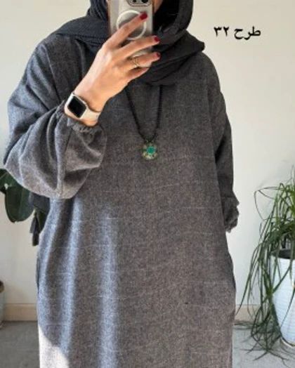 کفتان پشمی چهارخونه دیبا 8