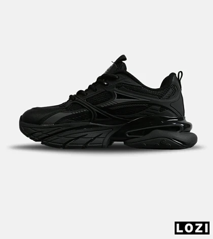 کفش کتانی مردانه و زنانه مشکی BALENCIAGA runner sneaker مدل 7891