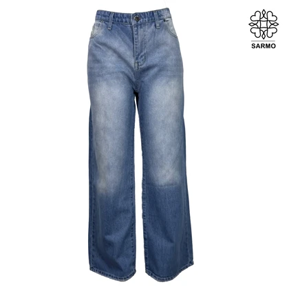 شلوار جین زنانه مدل بگ -A1