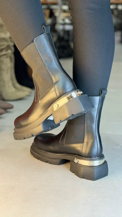 119 - بوت پشت یراق بغل کش 119