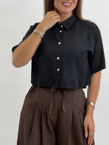 شومیز کراپ Zara 0108