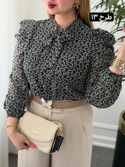 شومیز روژین 0495