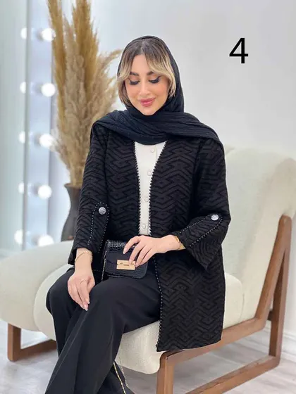 مانتو فکورا آستین پاگن