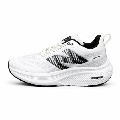 کتانی مردانه مدل رانینگ نیوبالانس سفید مشکی New BALANCE