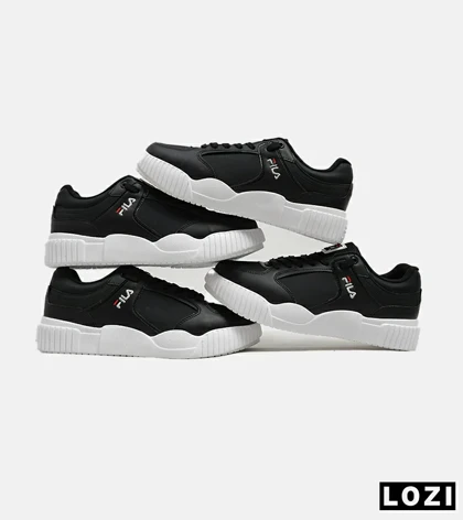 کفش کتانی مردانه مشکی FILA مدل 5379