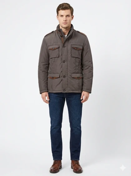 کاپشن مردانه برندس Brands کد BR-G306