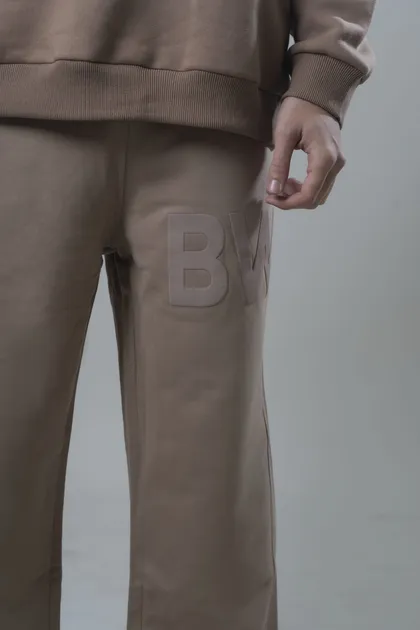 شلوار جاگر مدل Baggy Minimal کرم برند بلوک blvak