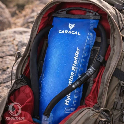 کمل بک درب کشویی 2 لیتری کاراکال