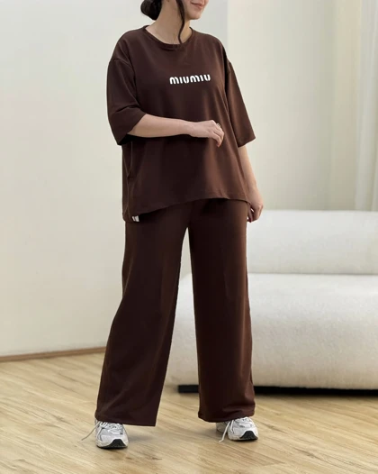 ست تیشرت و شلوار گلکسی آرسا