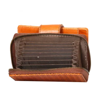 کیف پول و جاکارتی چرمی فندی FENDI مدل SBF0030
