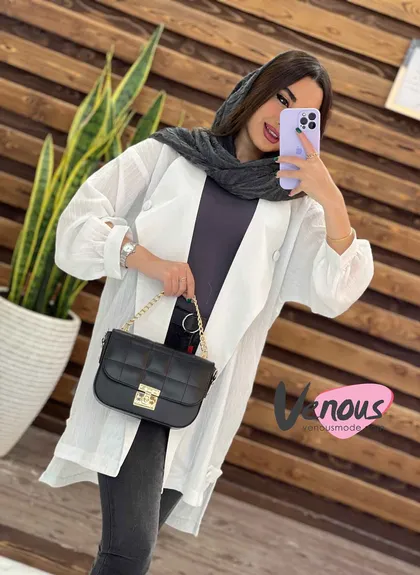 مانتو کتی یقه برگردون
