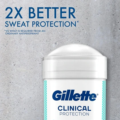 استیک دئودورانت مردانه ژیلت مدل CLINICAL ULTIMATE FRESH حجم 48 گرم