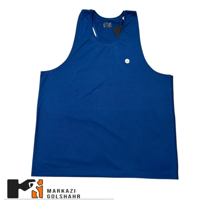 تیشرت ورزشی آستین حلقه‌ای مردانه ملانژ کد 70850